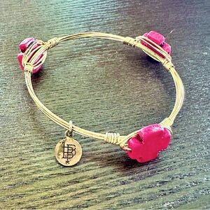 Red Bourbon and Bowties Bangle